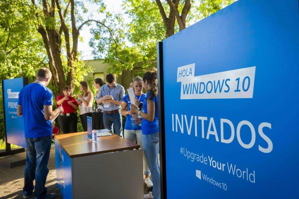 Presentación Windows 10 en Madrid
